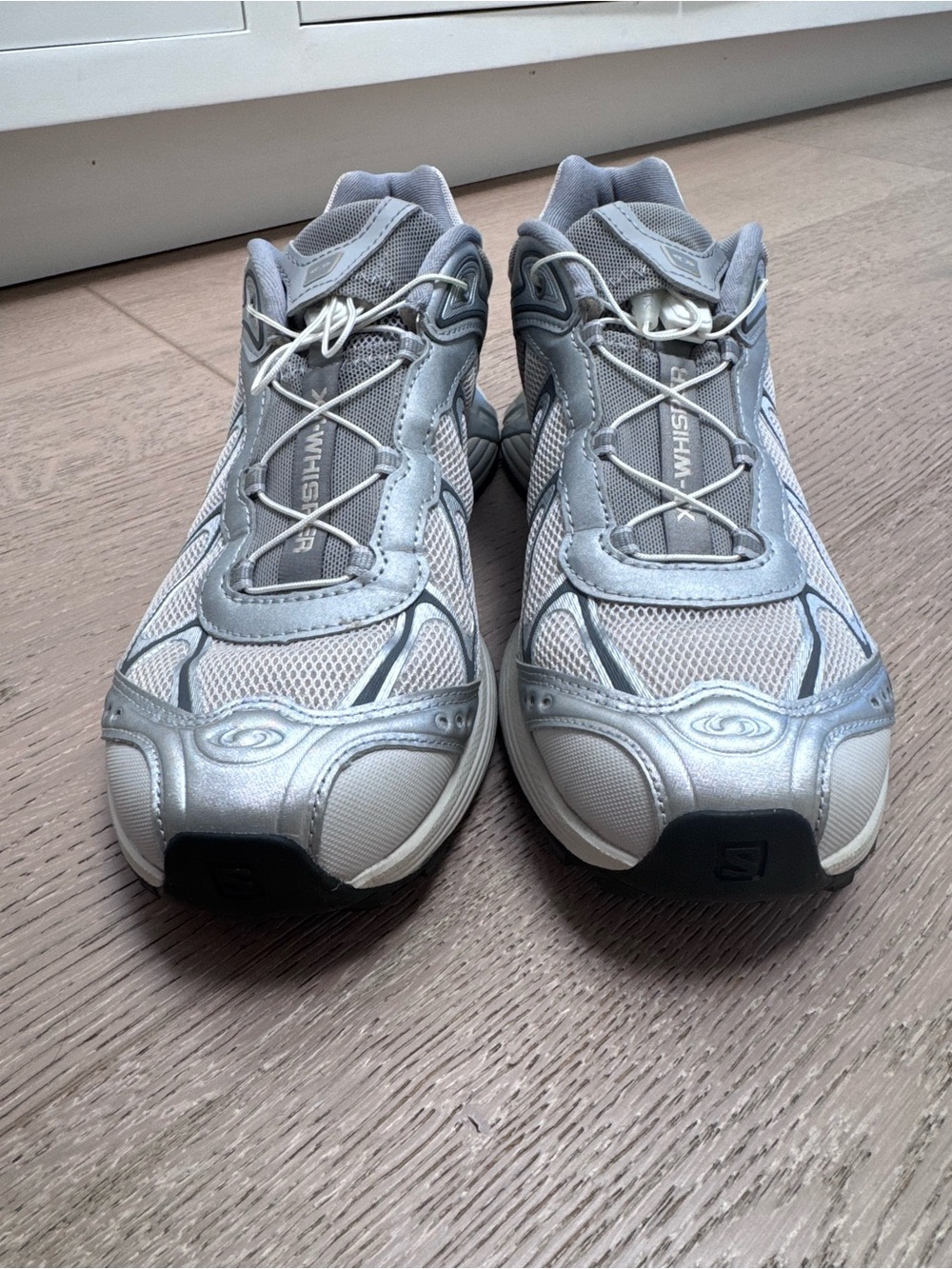 Silver women’s Athletic Sneakers